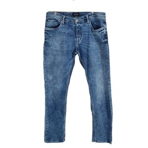 Jack & Jones Slim Fit Tim Acid Wash Jeans